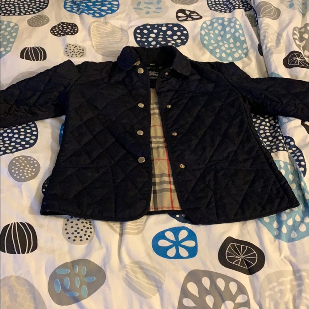 Burberry kids quilted jacket